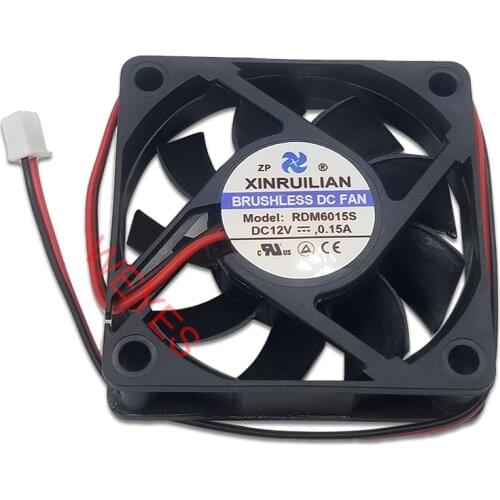 Original RDM6015S DC12V 0.13A chassis power supply 6CM fan Free shipping