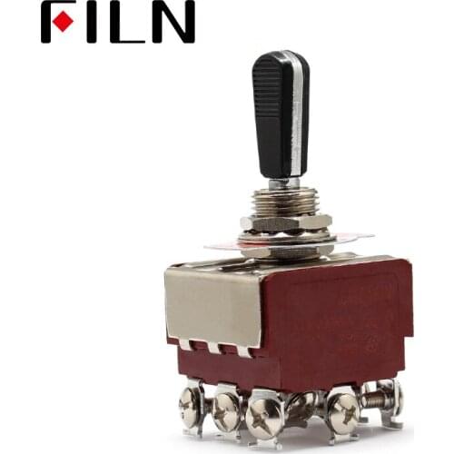 16A250VAC ON OFF ON 3 Position Heavy Duty 9 screw terminal car auto big toggle switch