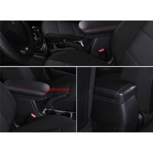 For Hyundaii Creta IX25 2015 2016 2017 2018 2019 2020 Armrest box lengthen heighten retrofit support decoration car accessories