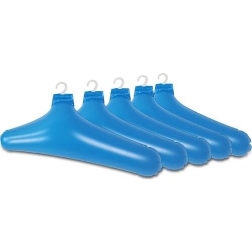 Practical PVC inflatable hanger, outdoor travel inflatable folding hanger can be inflated and deflated for easy carrying