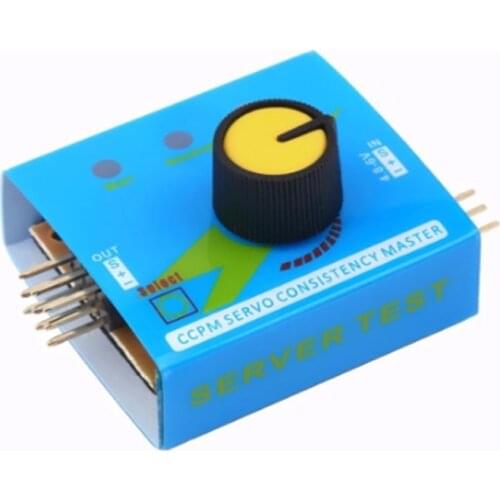 Servo Tester 3CH ECS Consistency Speed Controler Power Channels CCPM Meter Servo Motor