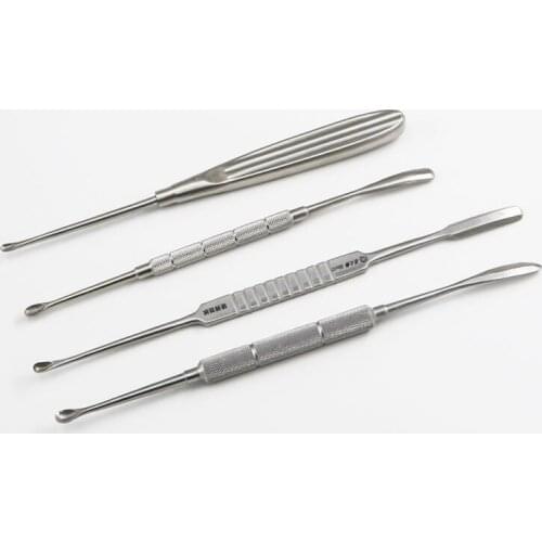 Tiangong Nasal Periosteum Curette Stripper Nose Cosmetic Plastic Surgery Tool Nasal Curette Double-headed Dual-use Nasal Curette