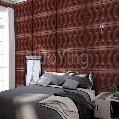 3d Three-dimensional Anti-collision Wall Sticker Self-adhesive Bedroom Background Wall Soft Wall Surrounding Sticker Headboard