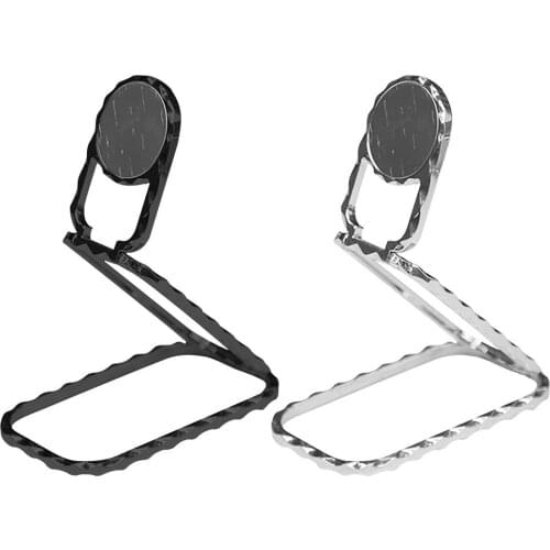 Universal Adjustable Mobile Phone Holder Circle Phone Stand Metal Desktop Phone Holder Ring For IPhone Smart Cellphones