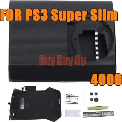 1set Replacement Full Housing Protective Case Shell For PS3 Super Slim 4000 4xxx Cover For Playstation Console