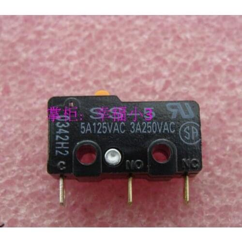 10pcs/pack Original OMRON SS-5 micro limit switch position switch 1.47N pure silver contacts mouse button free shipping