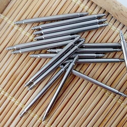 1000pcs/bag SDF-178S Watch Spring Bars,Watchmakers Repair Watch Parts Heavy Duty Double Flange 20mm Watch Spring Bars