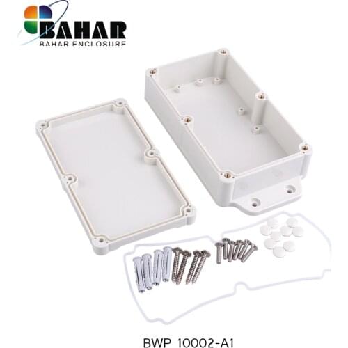 4PCS/lot DIY project Waterproof junction box Wall mounting plastic box for electronic ABS plastic enclosure 200*94*45mm