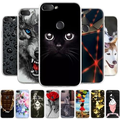 Case For Alcatel 1S 2019 Case Silicone Cartoon Cat Cute Patterned Soft Back Cover For Alcatels 1s 1 S 2019 5024D Phone Bag Coque
