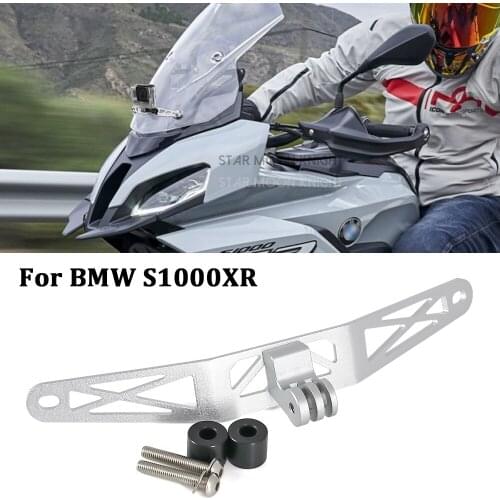 Motorcycle Holder Cam Camera Driving Recorder Bracket Front Camera Mount CamRack For BMW S 1000 XR S1000XR 2020 2021