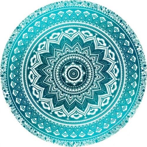 Mandala Round Tapestry Summer Beach Picnic Throw Rug Blanket Bohemia Mats SUB Sale