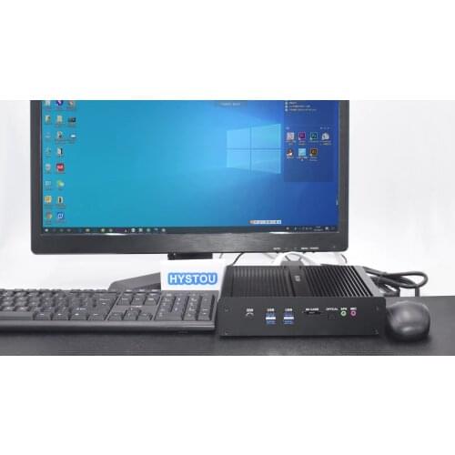 PC Mini Desktops 8G RAM 256G SSD Core i7 Intel Graphic Card 5500 Gaming Computer x86 Mini ITX Pc