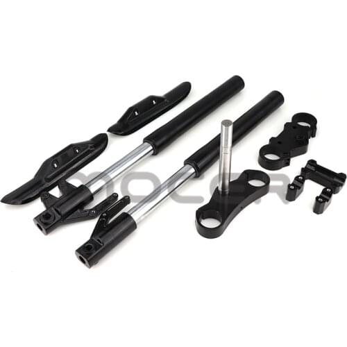 650mm front fork Inverted shock absorber suspension used set for BBR Kawasaki Little Flying Eagle off-road motorcycle parts