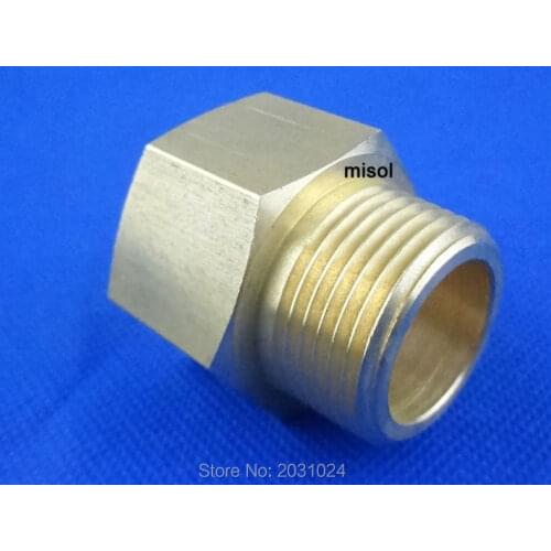 Adaptor fitting 1" BSP (DN25) male to 1" NPT female, Brass