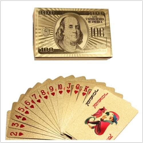 Gold Foil Poker Supplies Playing Cards Hiking Portable Naturehike Outdoor Accessories Travel Camping Gold Plated Poker