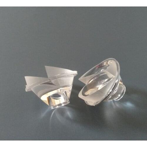 #OCJP-26 New Polarized Led lens, PMMA materials, Size: 26X19mm, 25 degree, Diagonal Clean Surface, More brighter lens