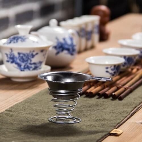 Tea Infuser Stainless Steel Tea Strainer Filter Tea Set Tea Leak Teapot Loose Tea Leaf Spice Kung Fu Teaware Accessories