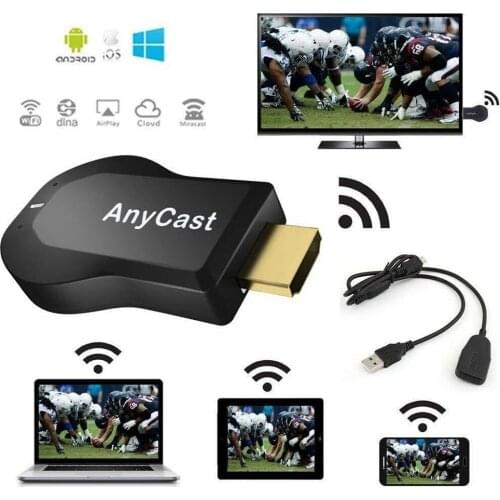 TV Stick 1080P Wireless WiFi Display TV Dongle Receiver for AnyCast M2 Plus for Airplay 1080P HDMI TV Stick for DLNA Miracast