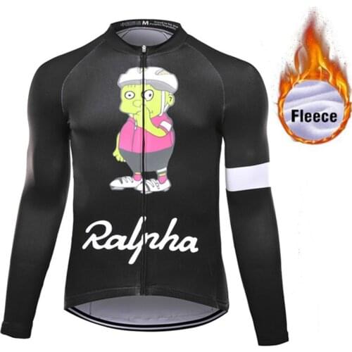 Simpso Thermal Fleece Bicycle Jersey Winter Warm Bike Jerseys Road Race Cut Aero Cycling Jersey Men Italian Clothing Long Sleeve
