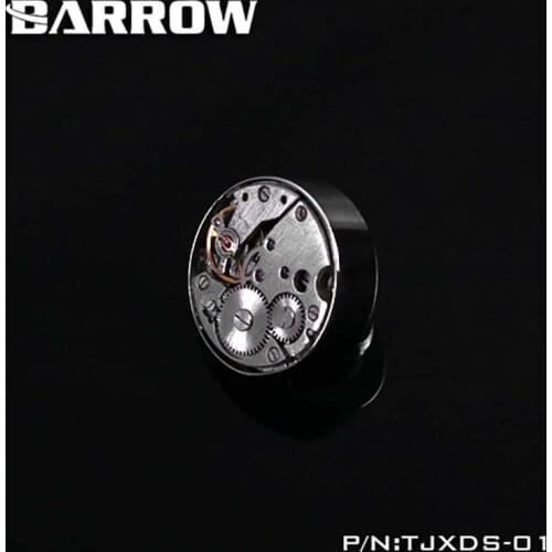 Barrow pc water cooling water Stop plug Hand twist Fitting Time Clocks Decoration,Silver/Gold,Water cooler ,gadget TJXDS-01