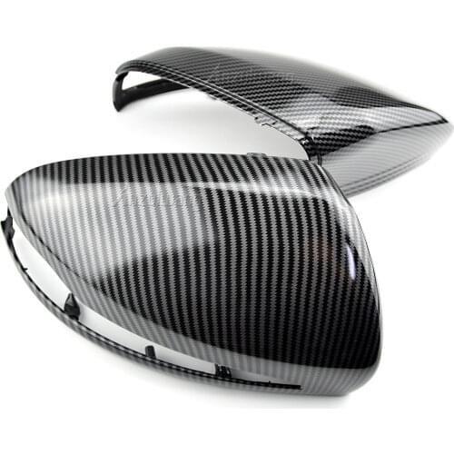 Carbon fiber pattern Mirror Cover Caps for Mercedes-Benz C S E GLC W205 W253 W222 W213 W238 X253 Replacement Shell Accessories