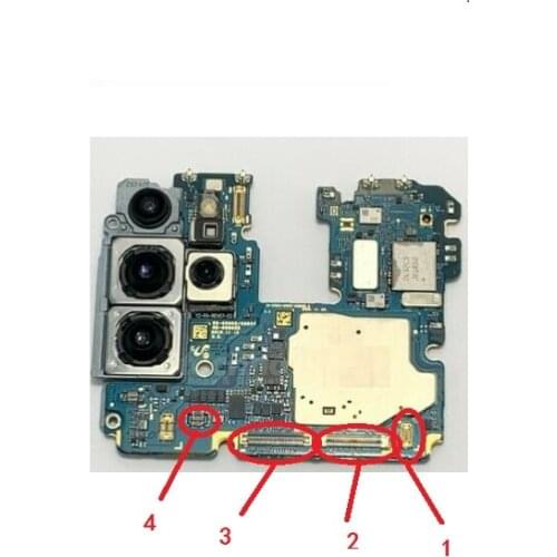 10pcs LCD FPC Plug Main Board PCB Connector mainboard flex connector USB board battery plug For Samsung Galaxy S20+ plus G986