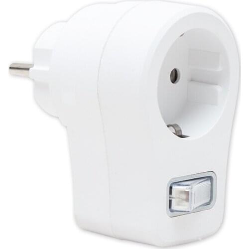 THERE 16816 SINGLE WHITE SWITCH of CURRENT PROTECTED SOCKET (10A-2500W)(INTERNET SELLING 25 TL SIX PROHIBITED)