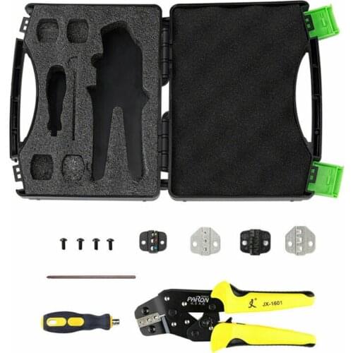 5 in 1 Crimping Pliers for Terminal Kits Automatic Wire Clip Pliers Forceps Multi-functional Wire Stripper Cable Cutter JX-1601