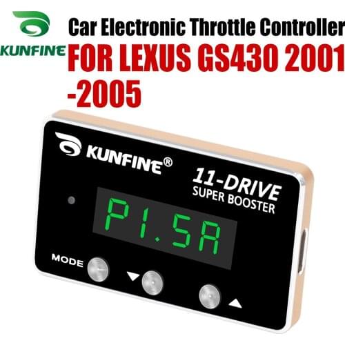 KUNFINE Car Electronic Throttle Controller Racing Accelerator Potent Booster For LEXUS GS430 2001-2005 Tuning Parts 11 Drive