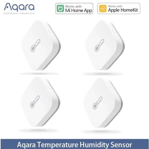 Aqara Temperature Sensor Smart Air Pressure Humidity Environment Sensor Smart control Zigbee connection For xiaomi APP Mi home