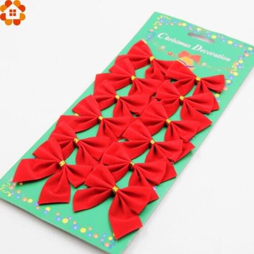 DIY House Christmas Tree Bows