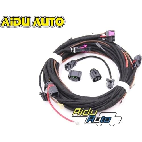 Trunk Power tailgate Tow Bar Electrics Kit Install harness Wire Cable For VW MQB Tiguan MK2