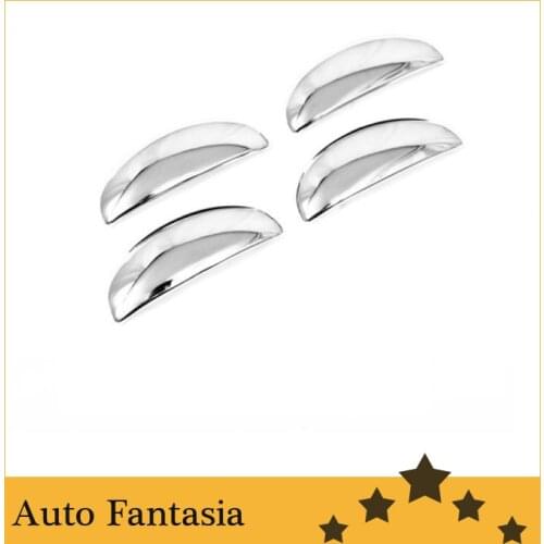 Flexible chrome trim Chrome Door Handle Cover for Peugeot 206 / 206CC-Free Shipping