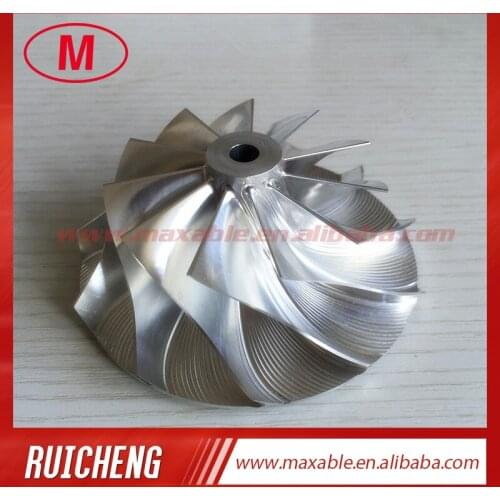 GT3582 61.33/82.00mm 11+0 blades 451644-0005 cutback:6.0 Turbocharger Billet/aluminum 2618/milling compressor wheel for racing
