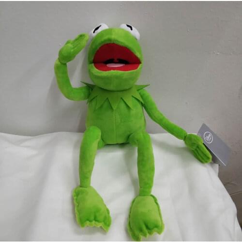 Disney Plush Toys The Muppets Frog Doll Kids Girl Friend Birthday Gifts 40cm