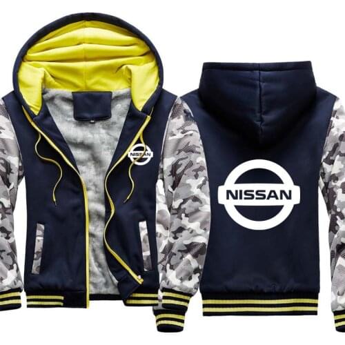 NEW Fashion mens jacket Nissan car Printed Baseball Jacket Men Casual Hip Hop Harajuku Slim Mens Hoodie jacket