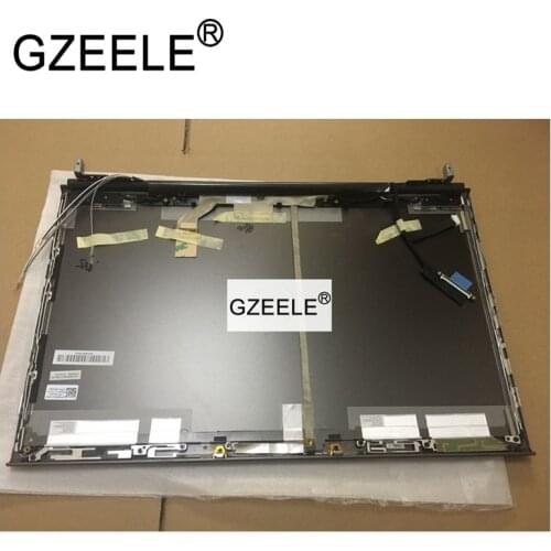 GZEELE NEW for Dell Precision M6600 LCD Back Cover W/ Hinges For 17.3" Touchscreen K5W3R 0K5W3R RW56J Lid Assembly with top case