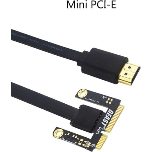 EXP GDC Beast HDMI to Mini PCI-E|NGFF M.2 A key Cable|Expresscard Cable for Video Card External Graphics to Laptop