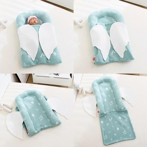 Removable Baby Newborn Sleeping Nest Bedding Fence Infant Toddler Bassinet Bed Fence Baby Crib Travel Bed