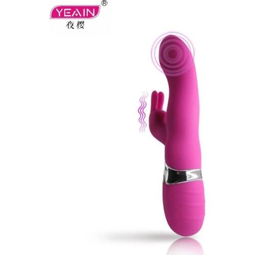 YEAIN G Spot Clitoris Stimulator, Multispeed Dildo Vibrators For Women 2 Motors Rechargeable Rabbit Vibrator Sex Toys For Woman
