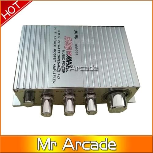 10 pcs amplifier 4ohn22w for arcade speaker with cable