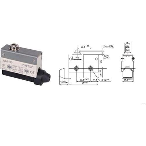 Top Quality Original CNTD CZ-7100 Micro Switch/Limit Switch Outer shell covered with intensive plastic/Water-proof/Oil-proof
