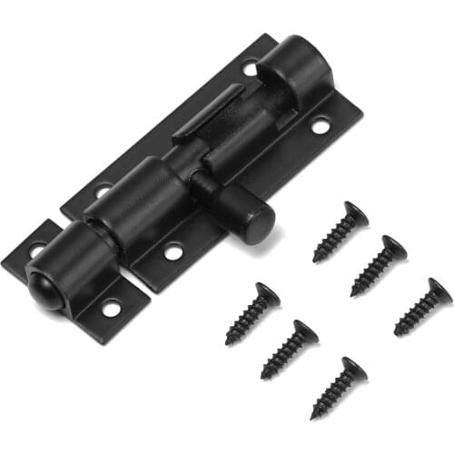 2/3/4/5/6/8inch Aluminum Alloy Door Latch Barrel Bolt for Home Hardware Gate Safety Door Bolt Latch Lock