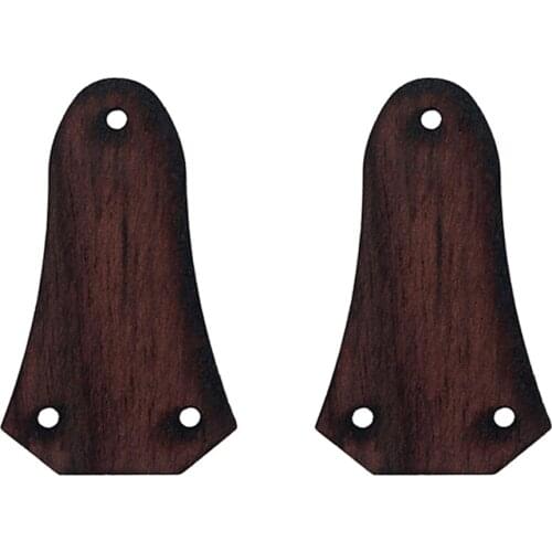 2x Guitar Rod Covers for Acoustic Guitar Replacements 51x29.5x1.9mm