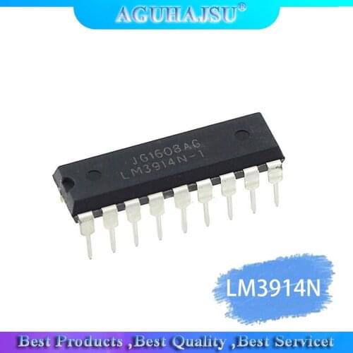 2pcs LM3914N-1 LM3914N LM3914 DIP-18 LED Dot/Bar Display Dvr Lighting Drivers new original