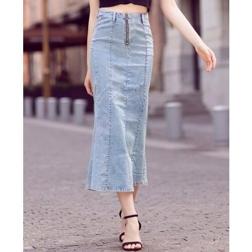 ACRMRAC Denim Skirts For Women