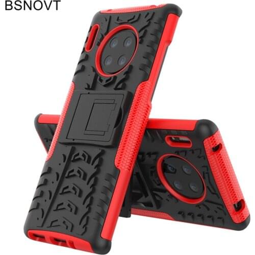 For Huawei Mate 30 Pro 5G Case Silicone Heavy Armor Phone Holder Case For Huawei Mate 30 Pro 5G Cover For Huawei Mate 30 Pro 5G