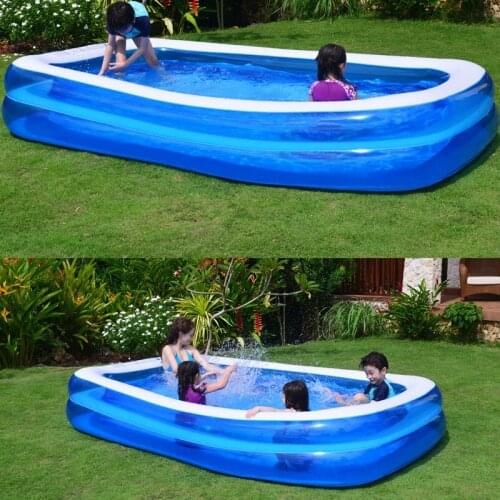 Baby Kid Inflatable Swimming Pool Paddling Pool Large Size Thickened Square Swimming Pool SUB Sale