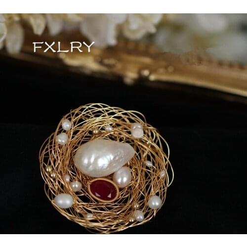 FXLRY Vintage Brooches For Clothes