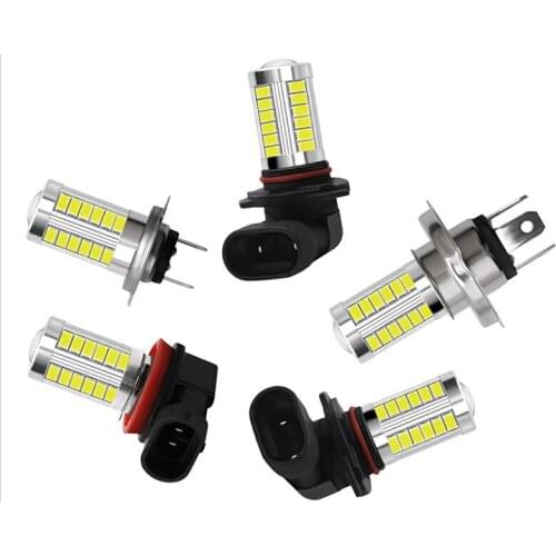2 Pcs Auto Car H4 Led 33 Smd 5630 5730 H8 H9 H11 H7 9005 9006 Lamp Led Fog Lamp 12 V Car Style Lamps